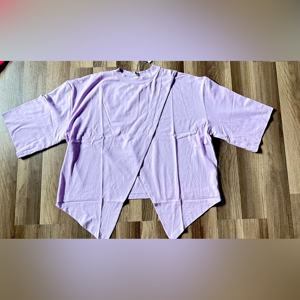 NWT PIMA COTTON 3-4 sleeve  versatile top